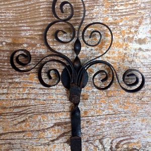 Dark Brown Shabby Chic Wall Hook